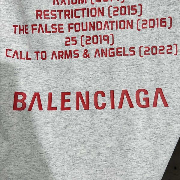バレンシアガx ARCHIVEコラボロゴ ショートスリーブTシャツ bae40539